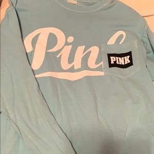 Long sleeved VS PINK shirt